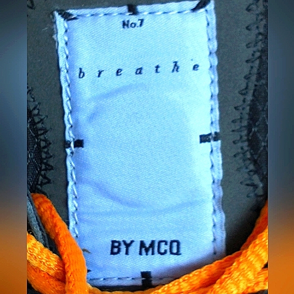 New w/o Box MCQ By Alexander McQueen Black Orbyt Descender Men's Sneakers EU 42 - Picture 10 of 16